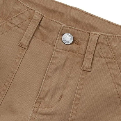 Girls Woven Utility Cargo Pant with Pockets