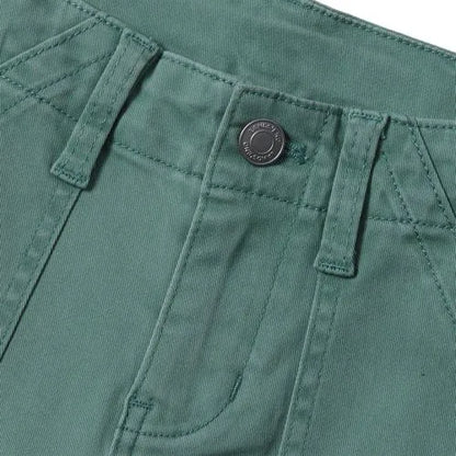 Girls Woven Utility Cargo Pant with Pockets