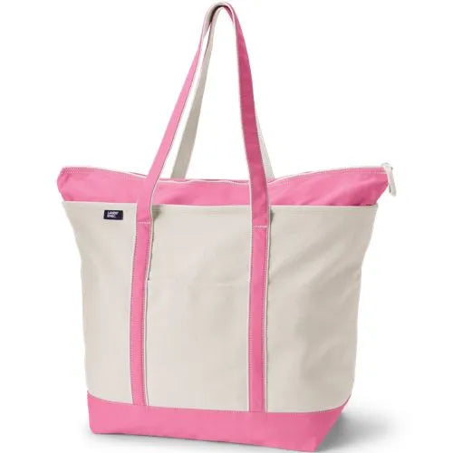 4 Pack Canvas Pocket Tote Bundle