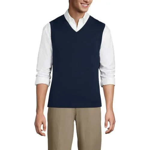 Unisex Cotton Modal Pullover Sweater Vest