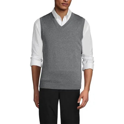 Unisex Cotton Modal Pullover Sweater Vest