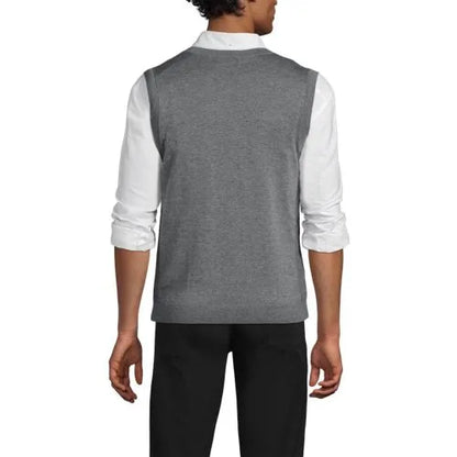 Unisex Cotton Modal Pullover Sweater Vest