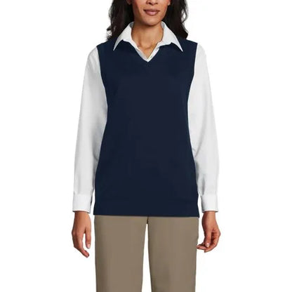 Unisex Cotton Modal Pullover Sweater Vest