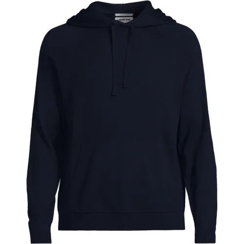 Men's Long Sleeve Washable Merino Pullover Hoodie