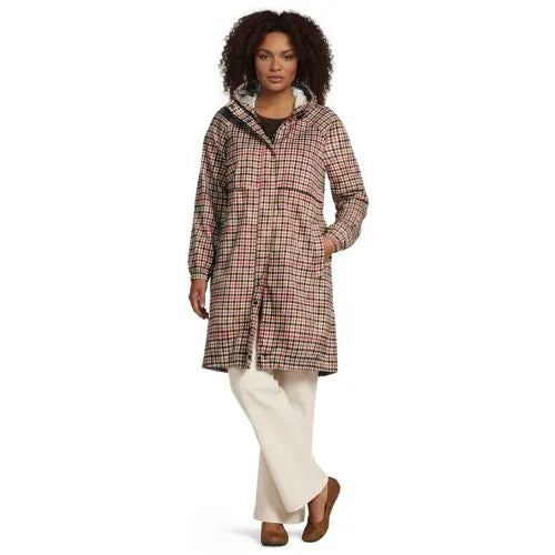 Women's Print Squall Packable Long Raincoat