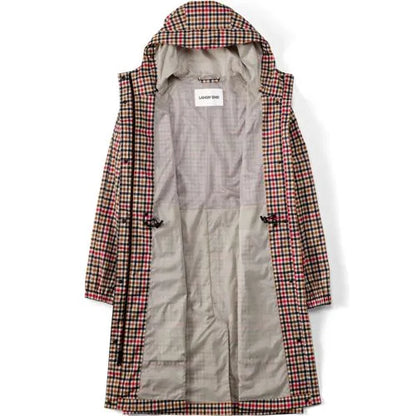 Women's Print Squall Packable Long Raincoat