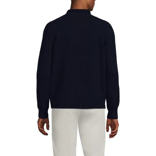 Men's Long Sleeve Roll Neck Sweater