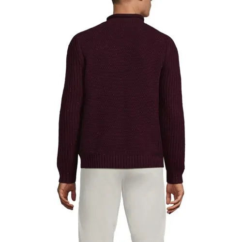 Men's Long Sleeve Roll Neck Sweater