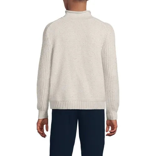 Men's Long Sleeve Roll Neck Sweater