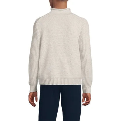 Men's Long Sleeve Roll Neck Sweater