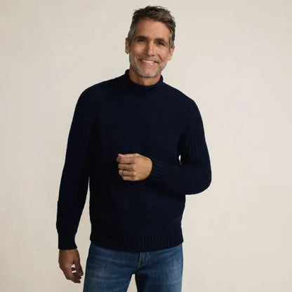 Men's Long Sleeve Roll Neck Sweater