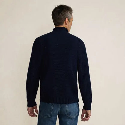 Men's Long Sleeve Roll Neck Sweater