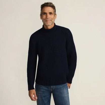 Men's Long Sleeve Roll Neck Sweater