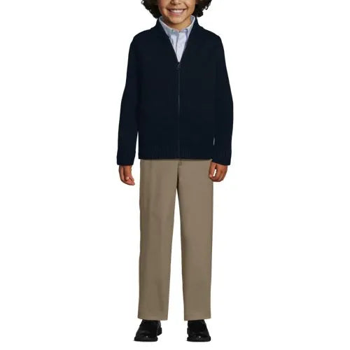 School Uniform Kids Legacy Full Zip Cardigan
