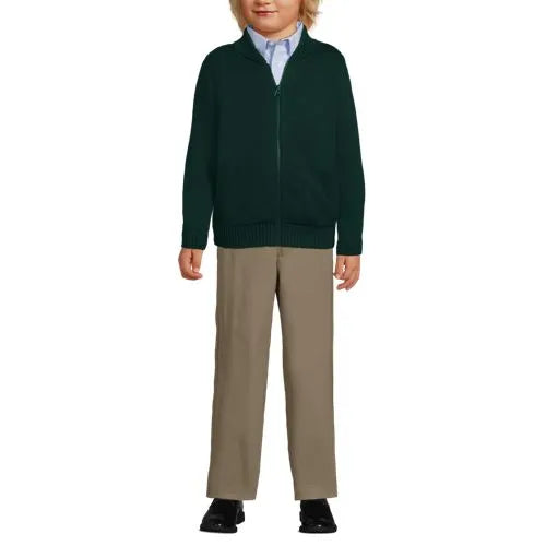 School Uniform Kids Legacy Full Zip Cardigan