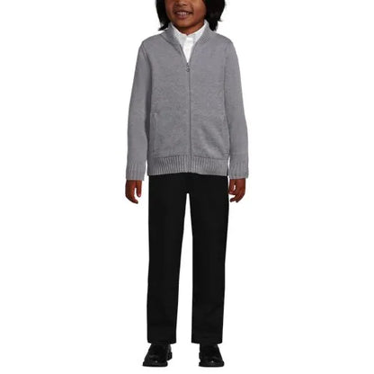 School Uniform Kids Legacy Full Zip Cardigan
