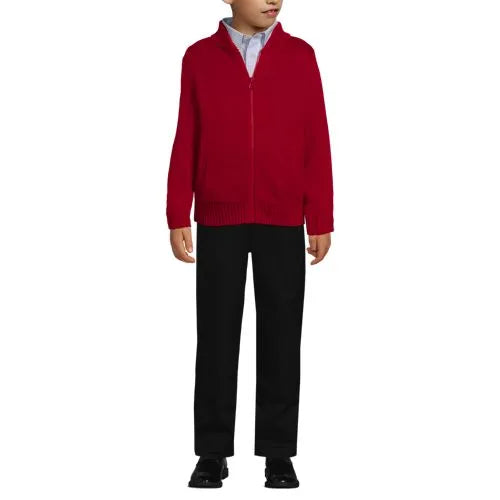 School Uniform Kids Legacy Full Zip Cardigan