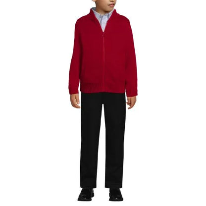 School Uniform Kids Legacy Full Zip Cardigan