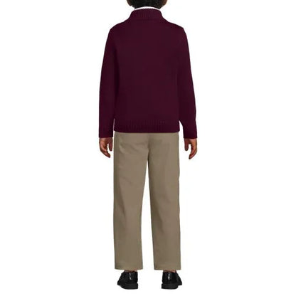 School Uniform Kids Legacy Full Zip Cardigan