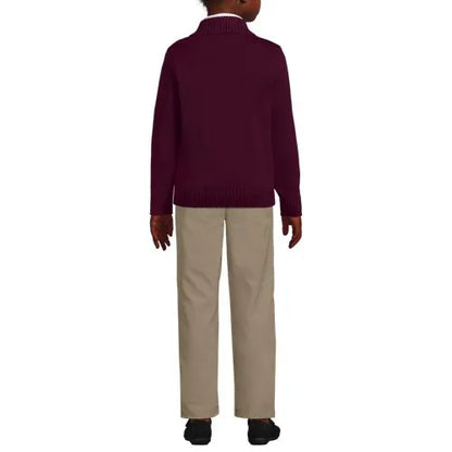 School Uniform Kids Legacy Full Zip Cardigan