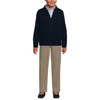 School Uniform Kids Legacy Full Zip Cardigan