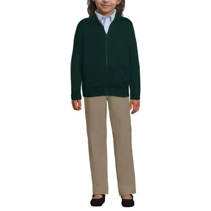 School Uniform Kids Legacy Full Zip Cardigan