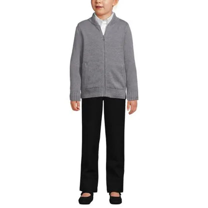 School Uniform Kids Legacy Full Zip Cardigan