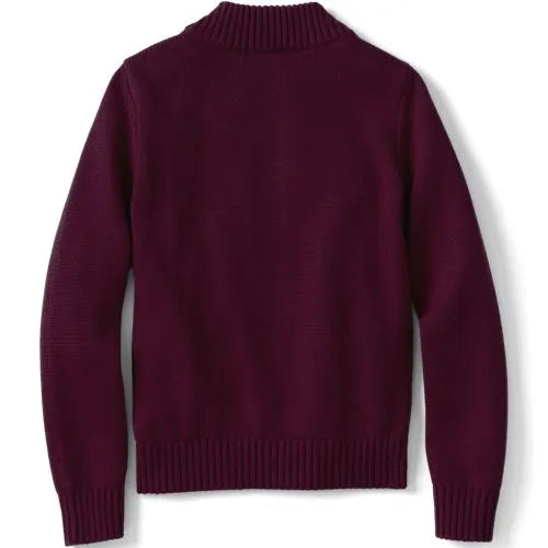 School Uniform Kids Legacy Full Zip Cardigan