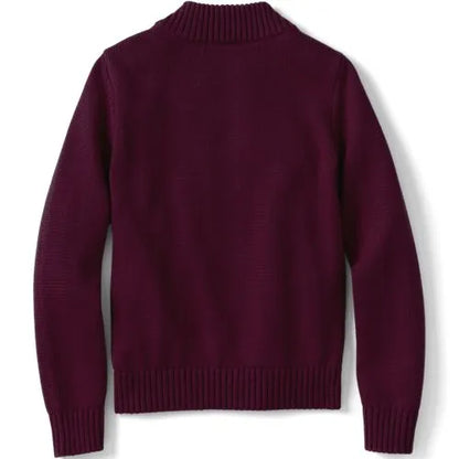 School Uniform Kids Legacy Full Zip Cardigan