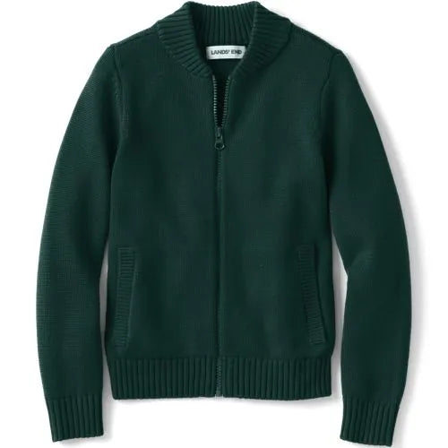 School Uniform Kids Legacy Full Zip Cardigan