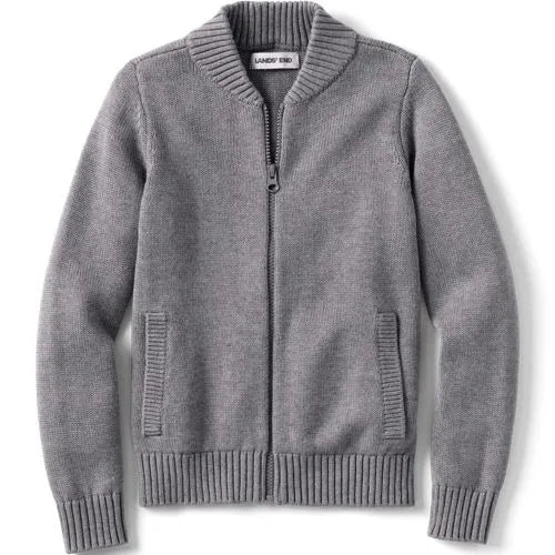 School Uniform Kids Legacy Full Zip Cardigan