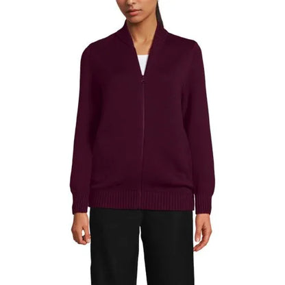 School Uniform Kids Legacy Full Zip Cardigan