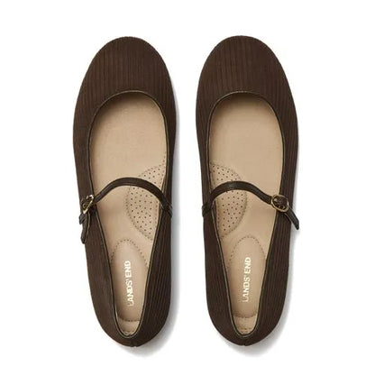 Women's Classic Corduroy Mary Jane Flats