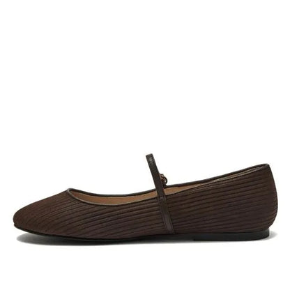 Women's Classic Corduroy Mary Jane Flats