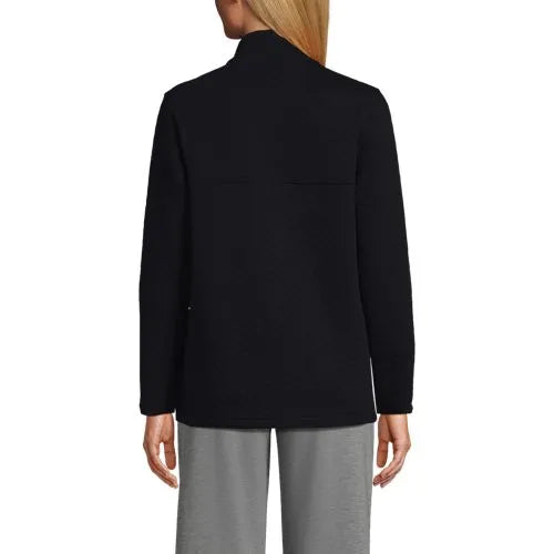 School Uniform Unisex Quilted Snapneck Pullover