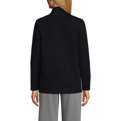 School Uniform Unisex Quilted Snapneck Pullover