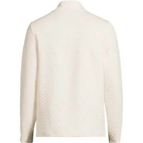 Unisex Quilted Snapneck Pullover