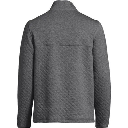 School Uniform Unisex Quilted Snapneck Pullover