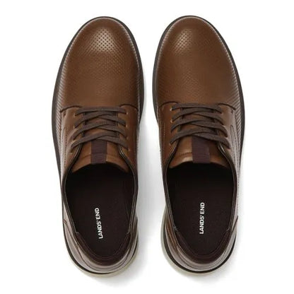 Men's Leather Lace Up Derby Oxfords
