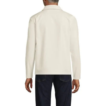School Uniform Unisex Soft Shell Collared Half Zip Pullover Top
