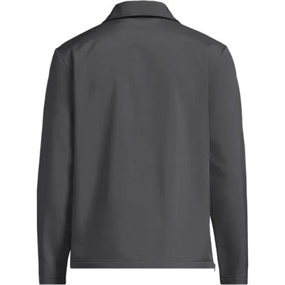 School Uniform Unisex Soft Shell Collared Half Zip Pullover Top