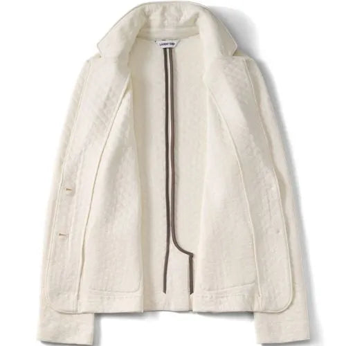 School Uniform Women's Quilted Two Button Blazer