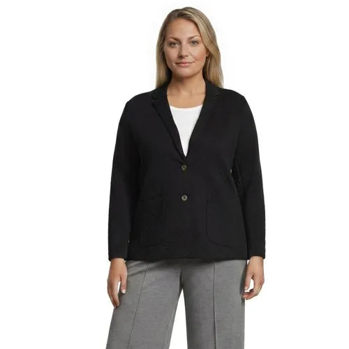 School Uniform Women's Quilted Two Button Blazer