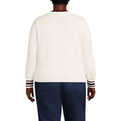 Women's Drifter Set in Sleeve Vneck Sweater