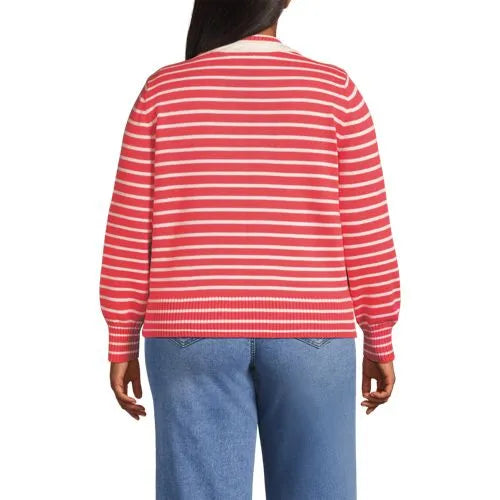 Women's Drifter Set in Sleeve Vneck Sweater