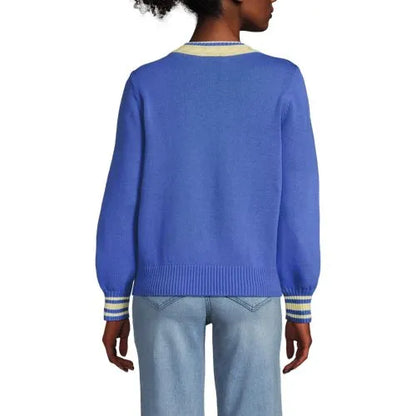 Women's Drifter Set in Sleeve Vneck Sweater