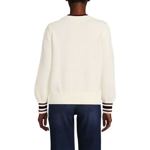 Women's Drifter Set in Sleeve Vneck Sweater