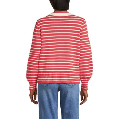 Women's Drifter Set in Sleeve Vneck Sweater