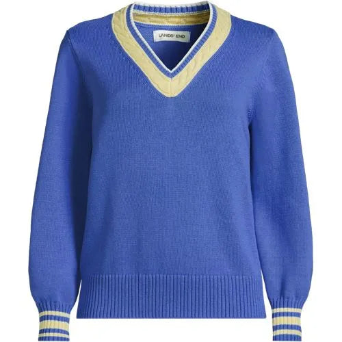 Women's Drifter Set in Sleeve Vneck Sweater