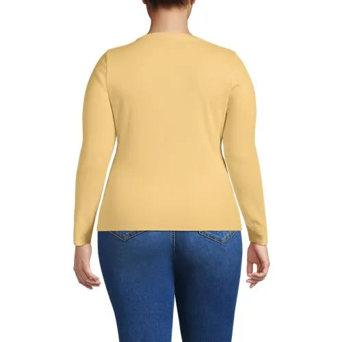 Women's Long Sleeve Micro Rib Button Through Cardigan